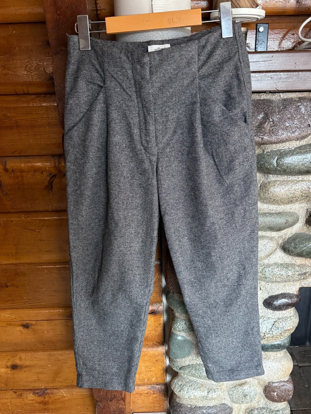Aritzia Wilfred Chambéry Wool Cashmere Cropped Pants Size 2